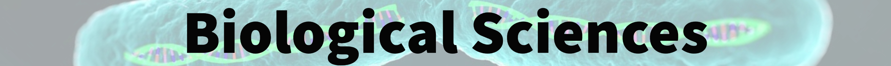 Biological Sciences Banner